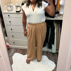 Torrid Camel Wide Leg Pants for Women
